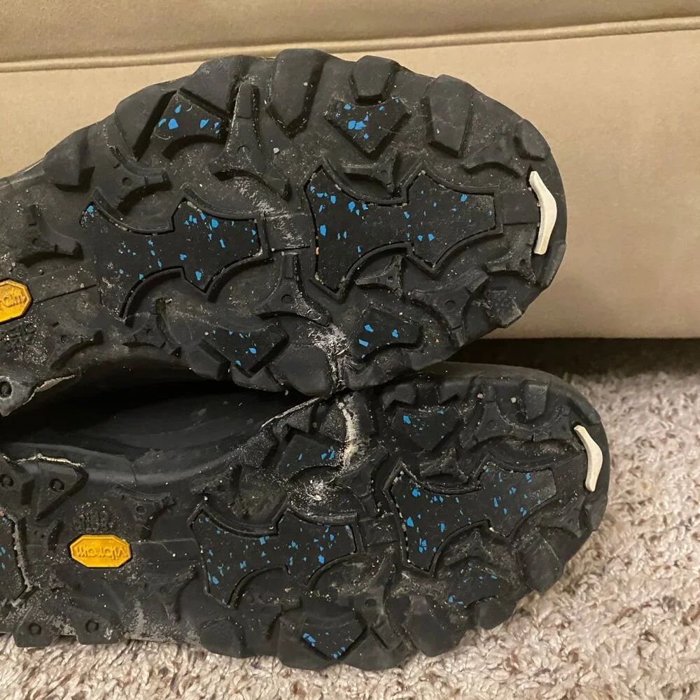 GUC Merrell Men All Black Waterproof 200 Gram Warm Winter Boots Size 11 - Picture 8 of 13